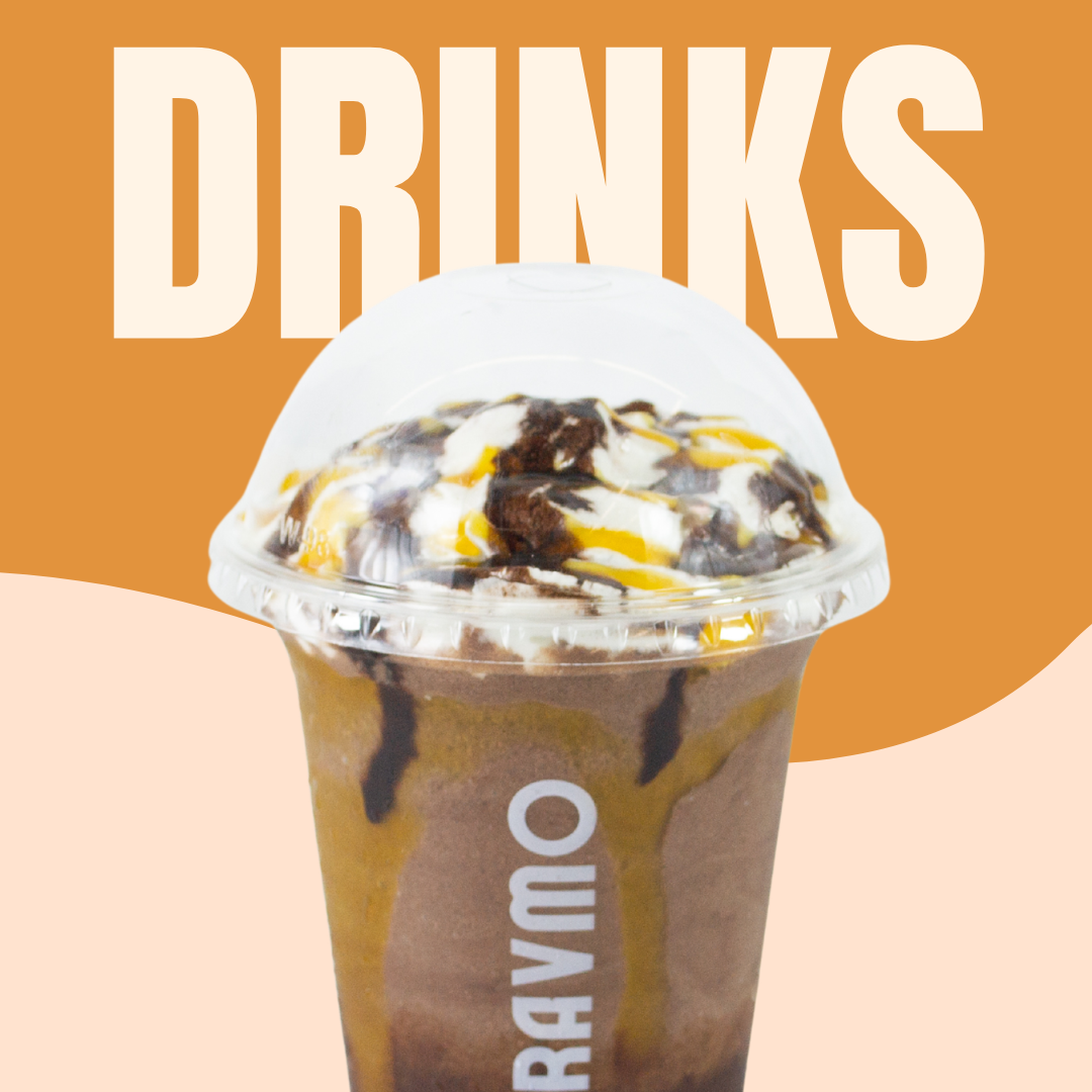 Iced Chocolate Caramel Frappe