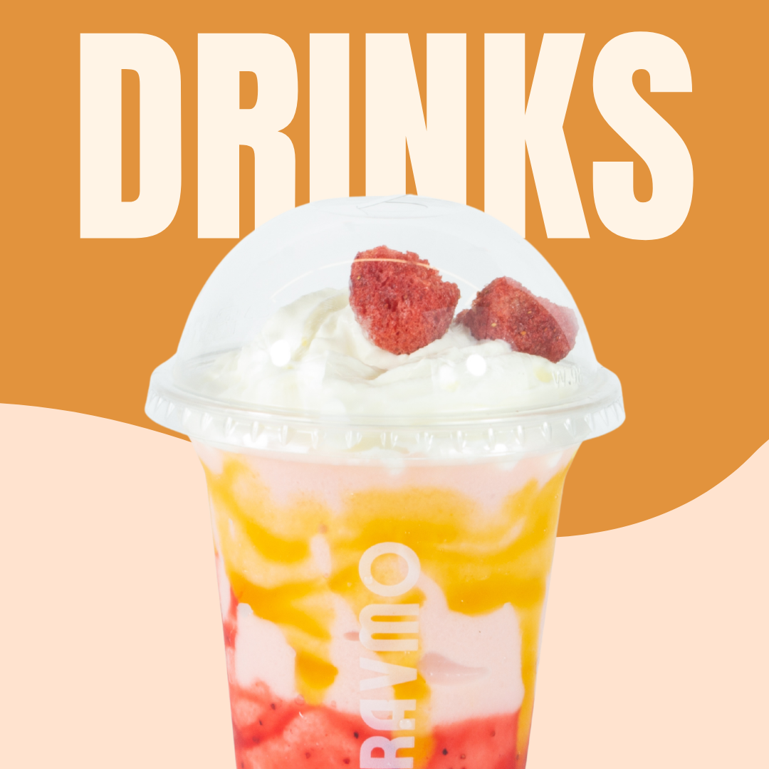 Iced Strawberry Mango Frappe